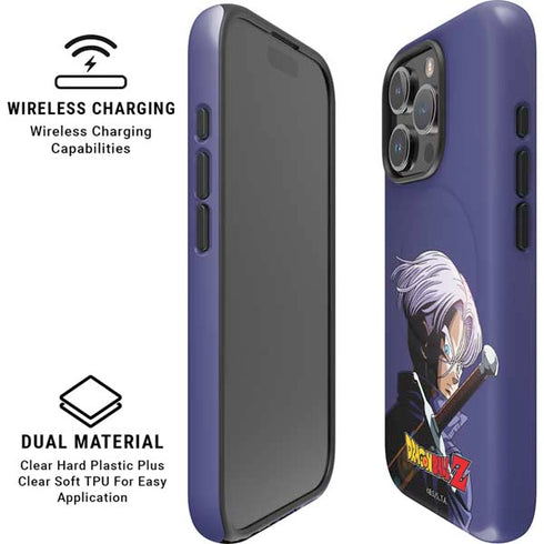 Dragon Ball Z Trunks Portrait iPhone 16 Pro Max Magsafe Impact Case
