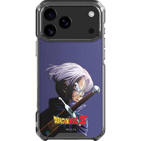 Dragon Ball Z Trunks Portrait iPhone 17 Pro Max Clear Case