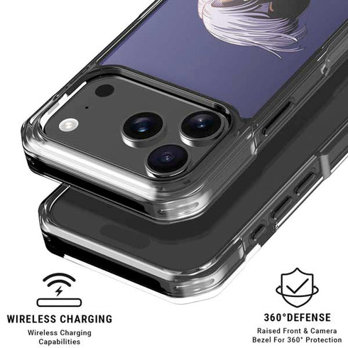 Dragon Ball Z Trunks Portrait iPhone 17 Pro Max Clear Case
