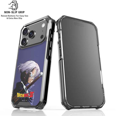 Dragon Ball Z Trunks Portrait iPhone 17 Pro Max Clear Case