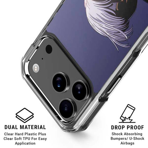 Dragon Ball Z Trunks Portrait iPhone 18 Pro Clear Case