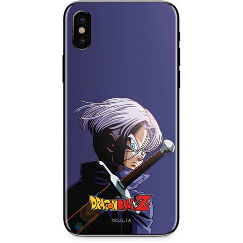 Dragon Ball Z Trunks Portrait iPhone X Skin