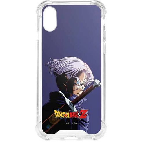 Dragon Ball Z Trunks Portrait iPhone XS Clear Case