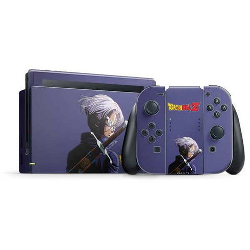 Dragon Ball Z Trunks Portrait Nintendo Switch Bundle Skin