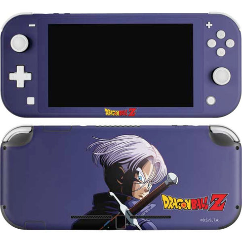 Dragon Ball Z Trunks Portrait Nintendo Switch Lite Skin