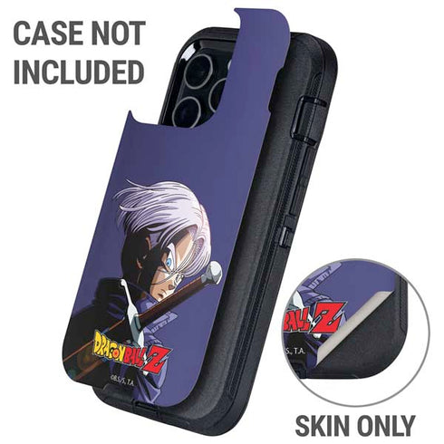 Dragon Ball Z Trunks Portrait Otterbox Defender iPhone Skin
