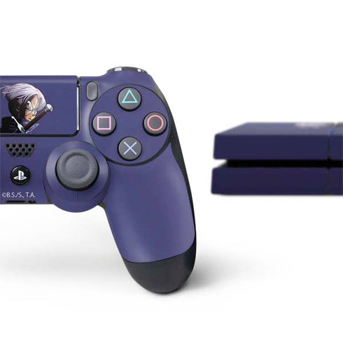 Dragon Ball Z Trunks Portrait PS4 Console and Controller Bundle Skin