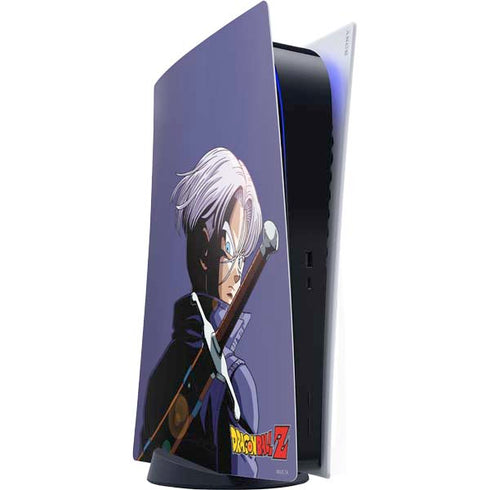 Dragon Ball Z Trunks Portrait PS5 Digital Edition Console Skin