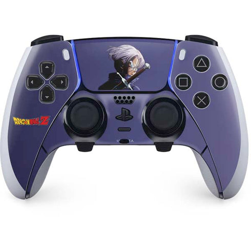 Dragon Ball Z Trunks Portrait PS5 DualSense Edge Pro Controller Skin