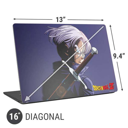 Dragon Ball Z Trunks Portrait Universal Laptop 16in (13 x 9.4in) Skin