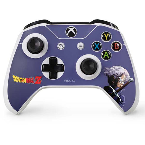 Dragon Ball Z Trunks Portrait Xbox One S Console and Controller Bundle Skin