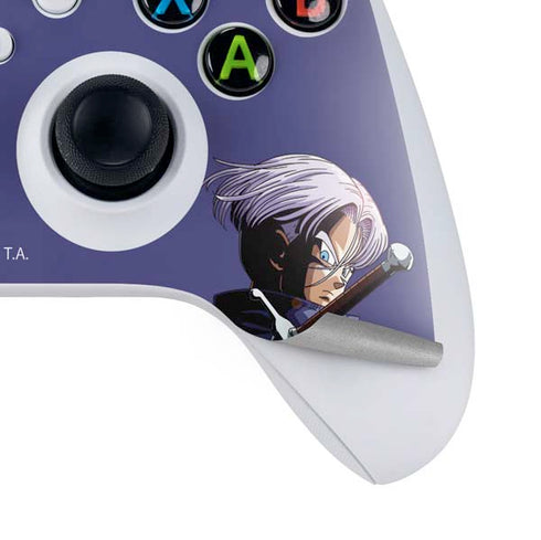 Dragon Ball Z Trunks Portrait Xbox Series S Controller Skin
