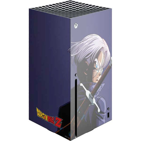 Dragon Ball Z Trunks Portrait Xbox Series X Console Skin