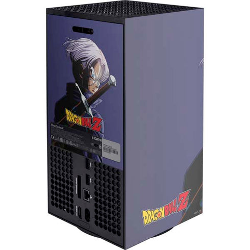 Dragon Ball Z Trunks Portrait Xbox Series X Console Skin