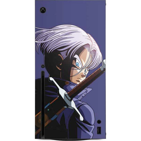 Dragon Ball Z Trunks Portrait Xbox Series X Console Skin