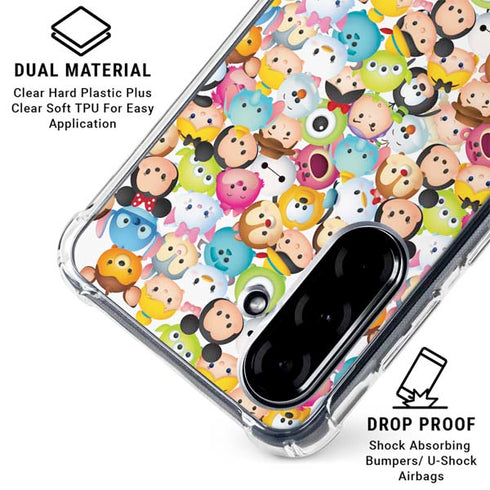 Disney Tsum Tsum Animated Characters Galaxy A36 5G Clear Case