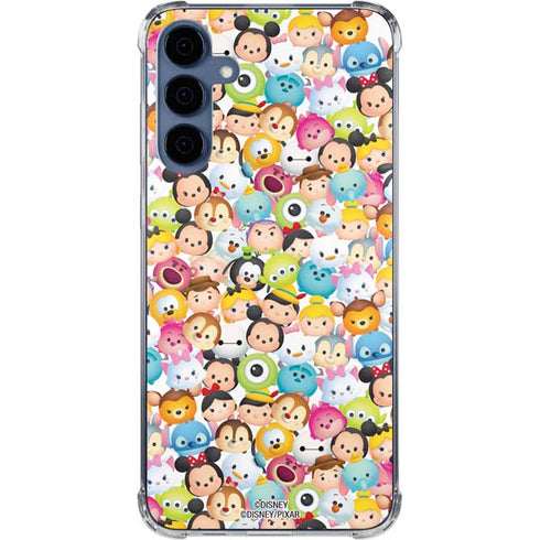 Disney Tsum Tsum Animated Characters Galaxy A55 5G Clear Case