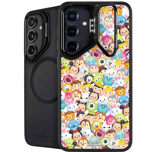 Disney Tsum Tsum Animated Characters Galaxy S25 Kickstand Case