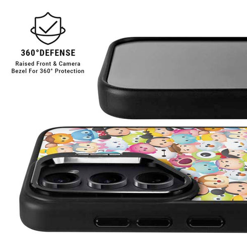 Disney Tsum Tsum Animated Characters Galaxy S25 Kickstand Case