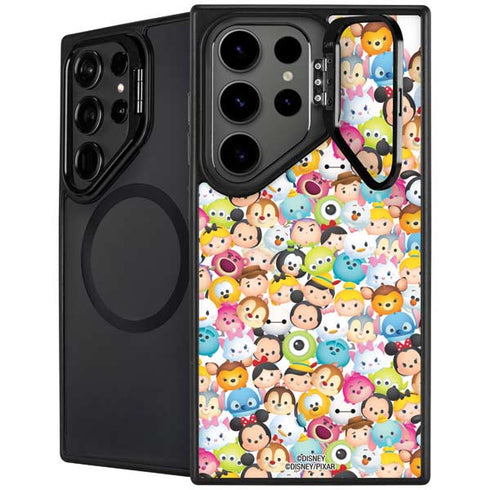 Disney Tsum Tsum Animated Characters Galaxy S25 Ultra Kickstand Case