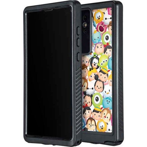 Disney Tsum Tsum Animated Characters Galaxy S24 Ultra Waterproof Case