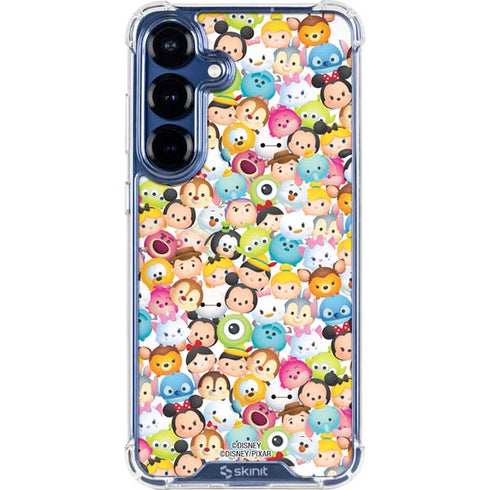 Disney Tsum Tsum Animated Characters Galaxy S25 Plus Clear Case