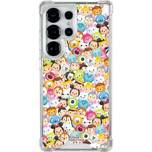 Disney Tsum Tsum Animated Characters Galaxy S25 Ultra Clear Case