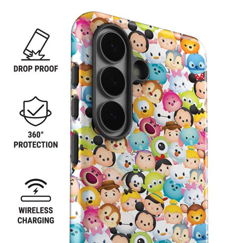 Disney Tsum Tsum Animated Characters Galaxy S26 Plus Impact Case