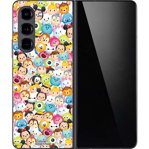 Disney Tsum Tsum Animated Characters Galaxy Z Fold5 5G Skin