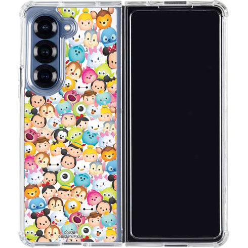 Disney Tsum Tsum Animated Characters Galaxy Z Fold6 Clear Case