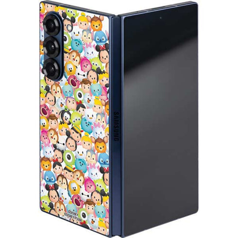 Disney Tsum Tsum Animated Characters Galaxy Z Fold6 Skin