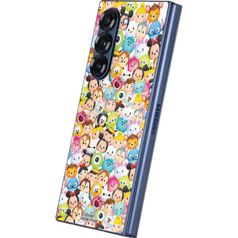 Disney Tsum Tsum Animated Characters Galaxy Z Fold6 Skin
