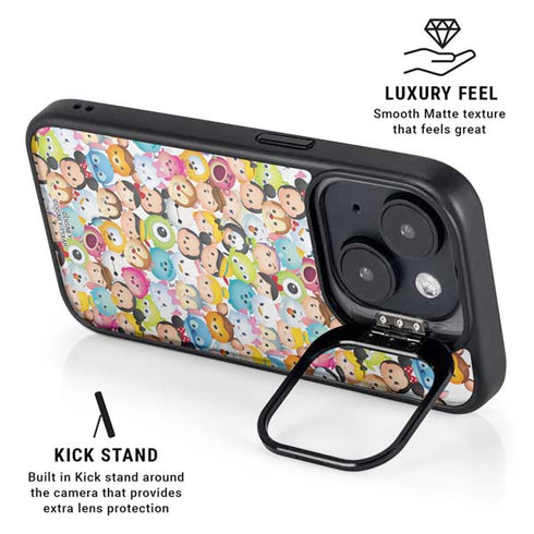 Disney Tsum Tsum Animated Characters iPhone 14 Kickstand Case