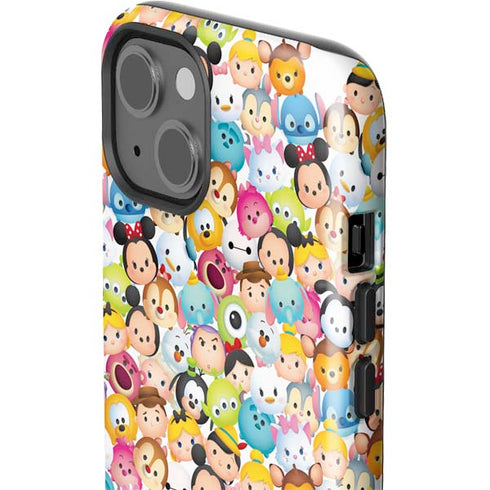 Disney Tsum Tsum Animated Characters iPhone 15 Impact Case