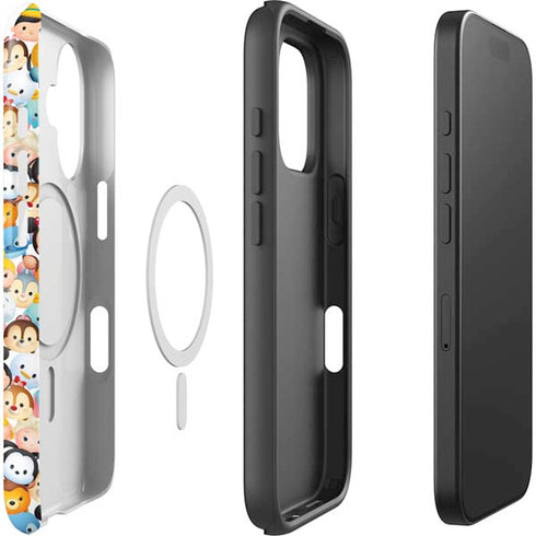 Disney Tsum Tsum Animated Characters iPhone 16 Magsafe Impact Case