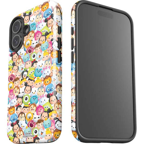 Disney Tsum Tsum Animated Characters iPhone 16 Plus Impact Case