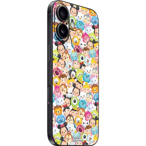 Disney Tsum Tsum Animated Characters iPhone 16 Plus Skin