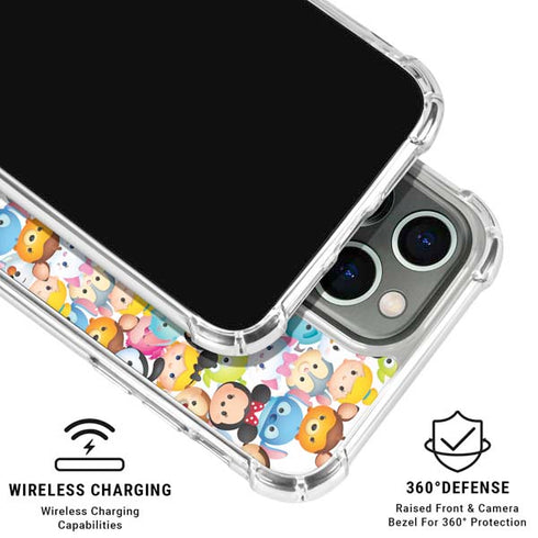 Disney Tsum Tsum Animated Characters iPhone 16 Pro Max Clear Case