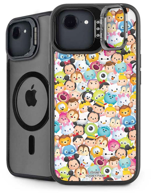 Disney Tsum Tsum Animated Characters iPhone 16e Kickstand Case