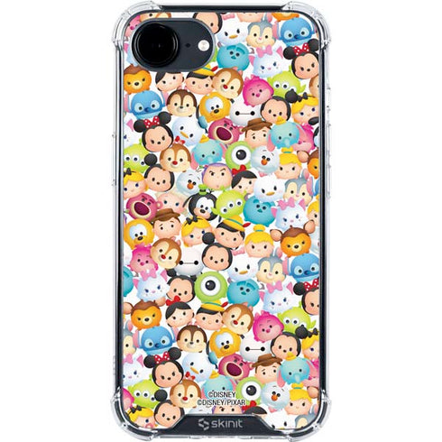 Disney Tsum Tsum Animated Characters iPhone 16e Clear Case