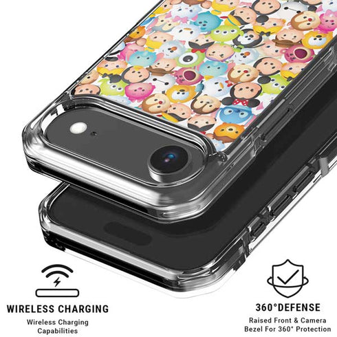 Disney Tsum Tsum Animated Characters iPhone 17 Air Clear Case