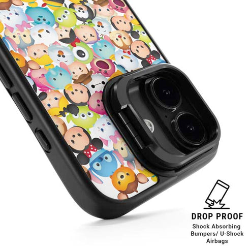 Disney Tsum Tsum Animated Characters iPhone 17 Kickstand Case