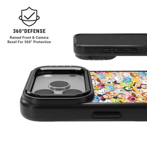 Disney Tsum Tsum Animated Characters iPhone 17 Pro Kickstand Case