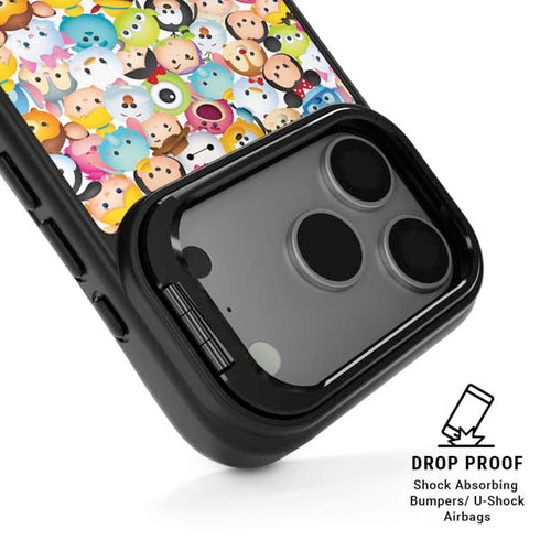 Disney Tsum Tsum Animated Characters iPhone 17 Pro Max Kickstand Case
