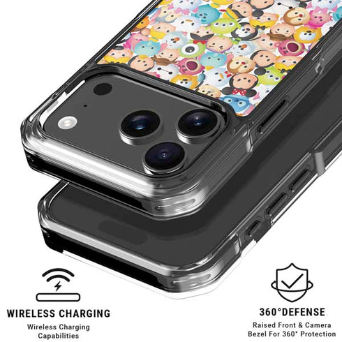 Disney Tsum Tsum Animated Characters iPhone 18 Pro Clear Case
