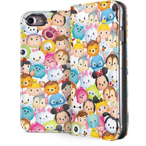 Disney Tsum Tsum Animated Characters iPhone 7 Folio Case