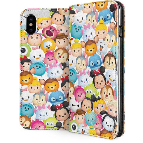Disney Tsum Tsum Animated Characters iPhone 8 Folio Case
