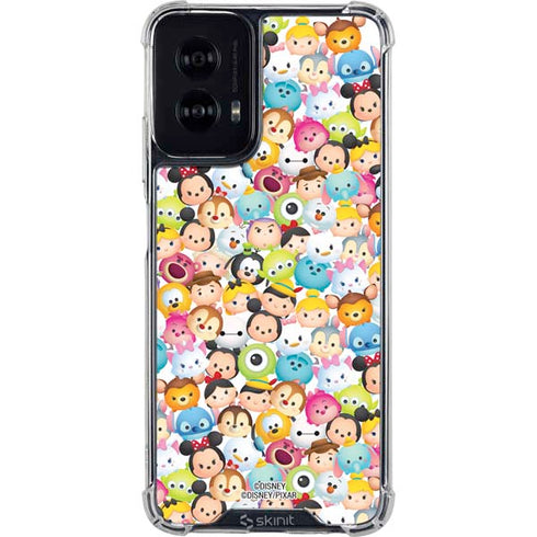 Disney Tsum Tsum Animated Characters Moto G Power 5G (2024) Clear Case