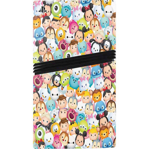 Disney Tsum Tsum Animated Characters PS5 Pro Console Skin