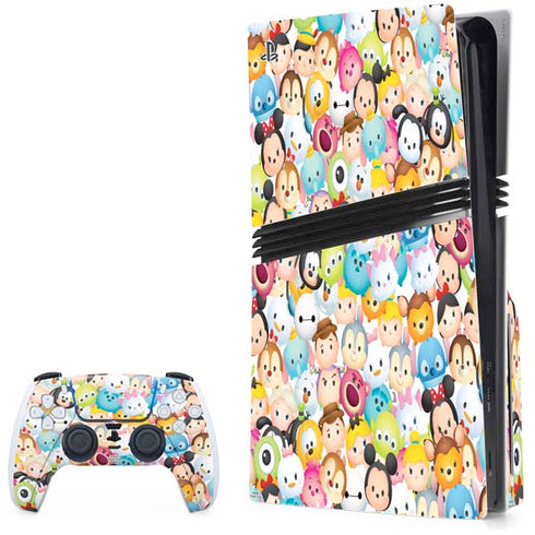 Disney Tsum Tsum Animated Characters PS5 Pro Disk Bundle Skin